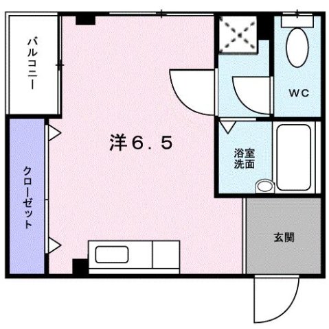 シャト-璃美 203|神戸市灘区岸地通(JR東海道本線(近畿)摩耶駅)のマンション間取 シャト-璃美 203|神戸市灘区岸地通(JR東海道本線(近畿)摩耶駅)のマンション間取