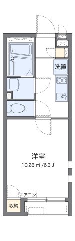 尼崎市三反田町の賃貸物件間取画像