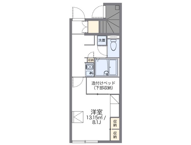 神戸市西区竜が岡の賃貸物件間取画像