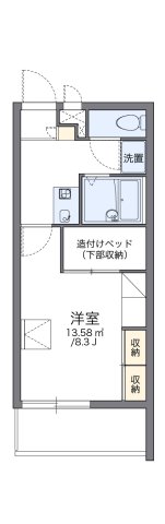神戸市西区丸塚の賃貸物件間取画像