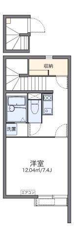 明石市魚住町金ケ崎の賃貸物件間取画像