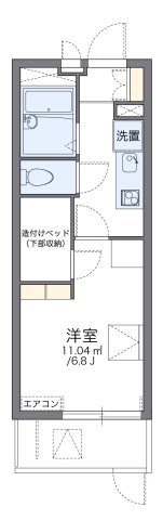 尼崎市南塚口町の賃貸物件間取画像
