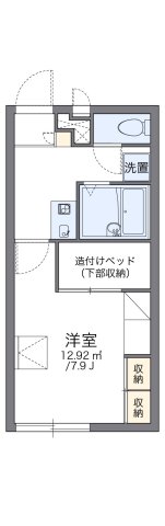 三田市相生町の賃貸物件間取画像