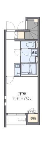 三木市自由が丘本町の賃貸物件間取画像