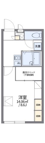 加古川市加古川町南備後の賃貸物件間取画像