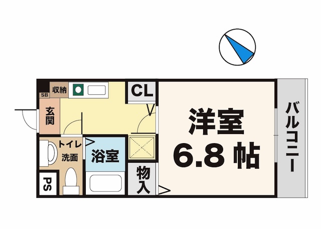 神戸市西区伊川谷町有瀬の賃貸物件間取画像