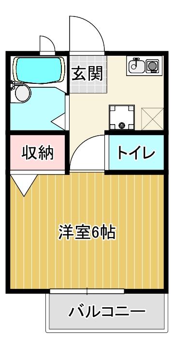 三田市南が丘の賃貸物件間取画像