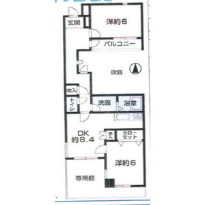 神戸市須磨区潮見台町の賃貸物件間取画像