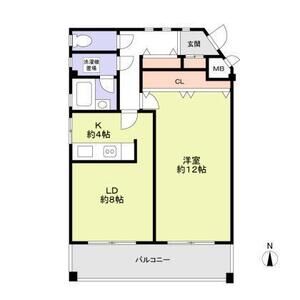 アークパレス誠 305|神戸市垂水区本多聞(山陽電鉄線西舞子駅)のマンション間取 アークパレス誠 305|神戸市垂水区本多聞(山陽電鉄線西舞子駅)のマンション間取