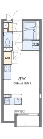 加古川市加古川町北在家の賃貸物件間取画像