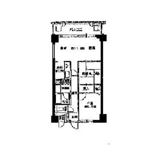 神戸市長田区池田広町の賃貸物件間取画像