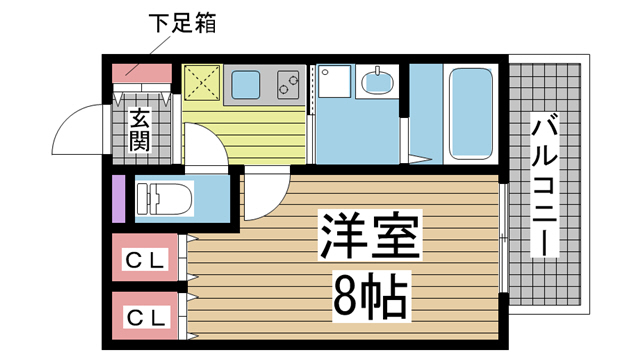 アルファレガロ神戸ウエスト 1001|神戸市兵庫区塚本通(神戸高速線新開地駅)のマンション間取 アルファレガロ神戸ウエスト 1001|神戸市兵庫区塚本通(神戸高速線新開地駅)のマンション間取