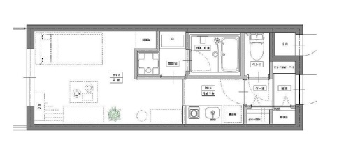 神戸市中央区二宮町の賃貸物件間取画像