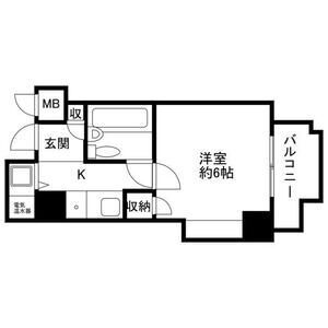 神戸市兵庫区下三条町の賃貸物件間取画像