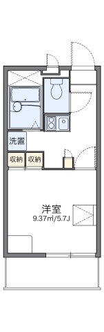 尼崎市田能の賃貸物件間取画像