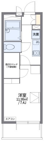 西宮市笠屋町の賃貸物件間取画像