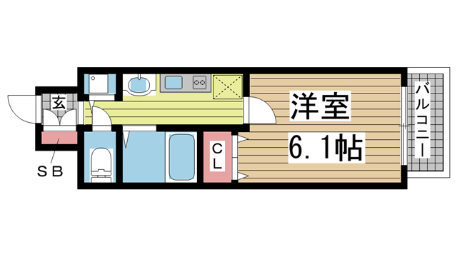 プレミアムコート神戸三宮 502|神戸市中央区二宮町(JR東海道本線(近畿)三ノ宮駅)のマンション間取 プレミアムコート神戸三宮 502|神戸市中央区二宮町(JR東海道本線(近畿)三ノ宮駅)のマンション間取