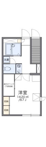 神戸市北区藤原台中町の賃貸物件間取画像