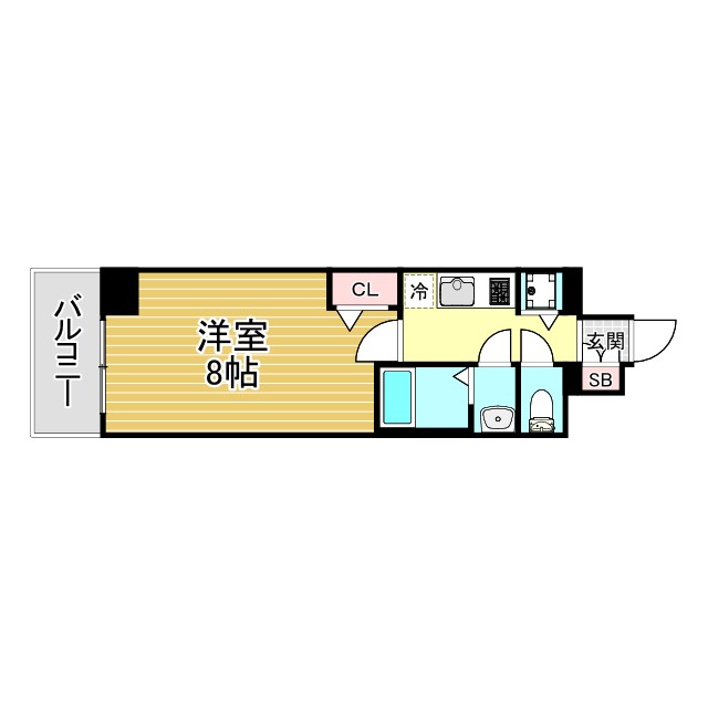 スワンズシティ神戸湊川 1003|神戸市中央区橘通(JR東海道本線(近畿)神戸駅)のマンション間取 スワンズシティ神戸湊川 1003|神戸市中央区橘通(JR東海道本線(近畿)神戸駅)のマンション間取