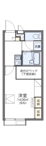 三木市大塚の賃貸物件間取画像