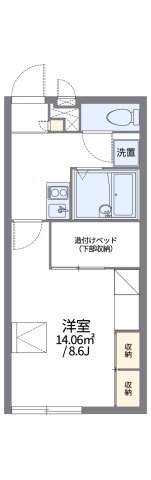 加古川市尾上町口里の賃貸物件間取画像
