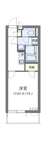 尼崎市七松町の賃貸物件間取画像
