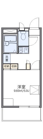 尼崎市次屋の賃貸物件間取画像
