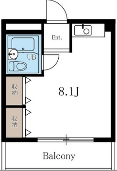 神戸市灘区永手町の賃貸物件間取画像