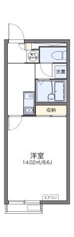 尼崎市金楽寺町の賃貸物件間取画像