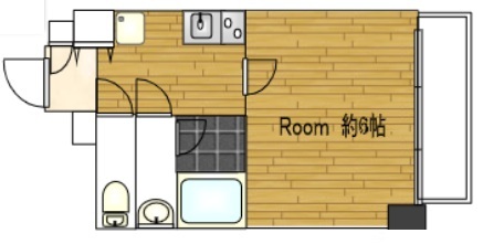 神戸市中央区雲井通の賃貸物件間取画像