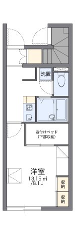 尼崎市東園田町の賃貸物件間取画像