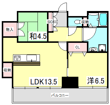 アスタ新長田タワーズコート2番館コート棟 701|神戸市長田区腕塚町(JR山陽本線新長田駅)のマンション間取 アスタ新長田タワーズコート2番館コート棟 701|神戸市長田区腕塚町(JR山陽本線新長田駅)のマンション間取