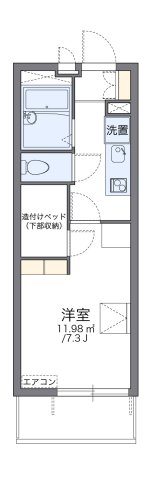 尼崎市大庄北の賃貸物件間取画像