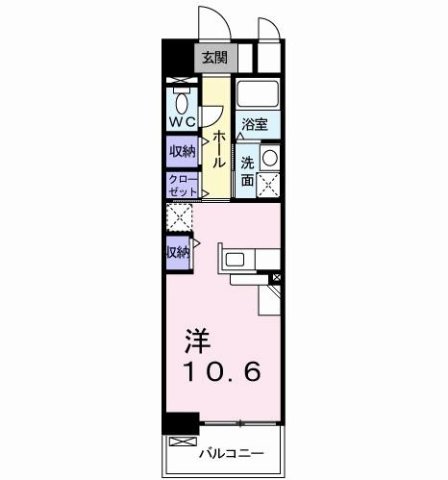 明石市野々上の賃貸物件間取画像