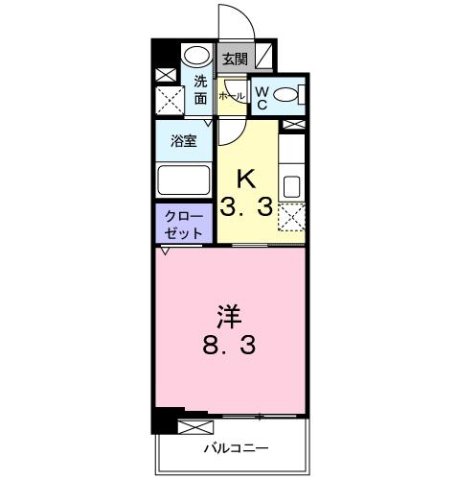 明石市大久保町駅前の賃貸物件間取画像
