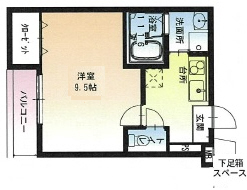 神戸市兵庫区馬場町の賃貸物件間取画像