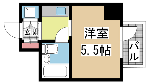 万葉ハイツ元町 408|神戸市中央区下山手通(JR東海道本線(近畿)元町駅)のマンション間取 万葉ハイツ元町 408|神戸市中央区下山手通(JR東海道本線(近畿)元町駅)のマンション間取