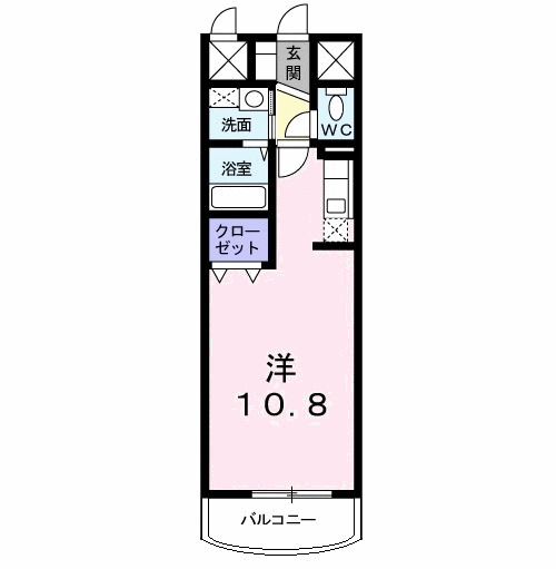 明石市二見町西二見駅前の賃貸物件間取画像
