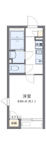 神戸市兵庫区水木通の賃貸物件間取画像