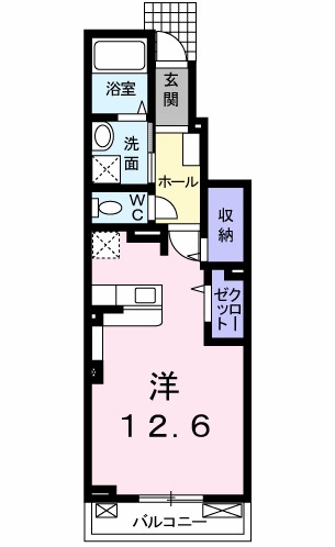 神戸市垂水区西舞子の賃貸物件間取画像