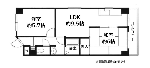 Blanc 上筒井通 204|神戸市中央区上筒井通(阪急神戸線春日野道駅)のマンション間取 Blanc 上筒井通 204|神戸市中央区上筒井通(阪急神戸線春日野道駅)のマンション間取