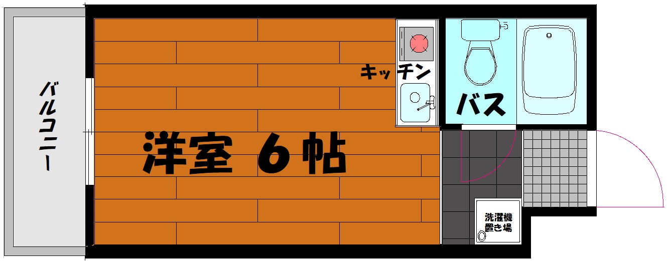 神戸市垂水区坂上の賃貸物件間取画像