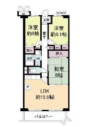 神戸市東灘区岡本の賃貸物件間取画像