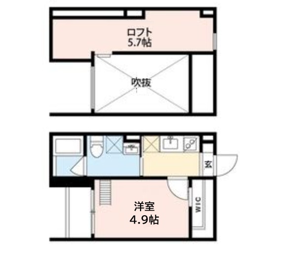 神戸市垂水区馬場通の賃貸物件間取画像