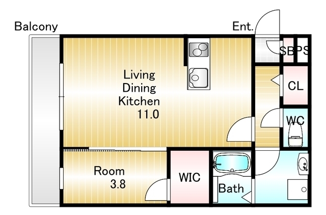 神戸市垂水区東垂水の賃貸物件間取画像
