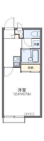 神戸市長田区久保町の賃貸物件間取画像