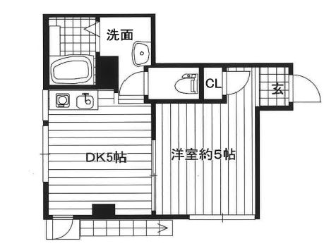 神戸市垂水区陸ノ町の賃貸物件間取画像