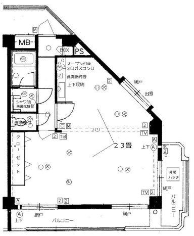 神戸市垂水区大町の賃貸物件間取画像