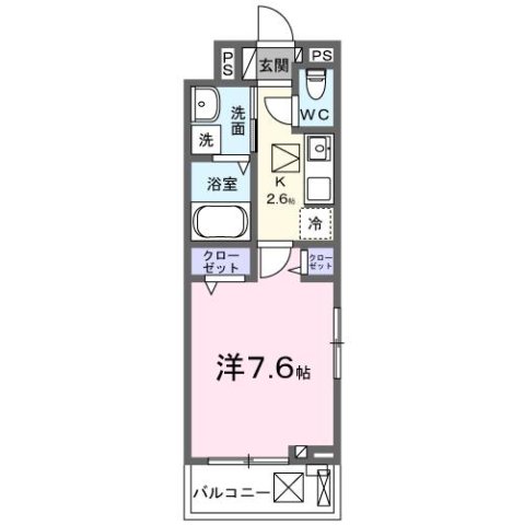 ボニータみのり 101|加古川市加古川町美乃利(JR加古川線加古川駅)のアパート間取 ボニータみのり 101|加古川市加古川町美乃利(JR加古川線加古川駅)のアパート間取
