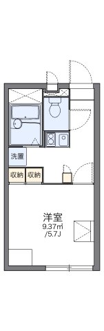 レオパレスpatata 206|尼崎市次屋(JR東海道本線(近畿)尼崎駅)のアパート間取 レオパレスpatata 206|尼崎市次屋(JR東海道本線(近畿)尼崎駅)のアパート間取